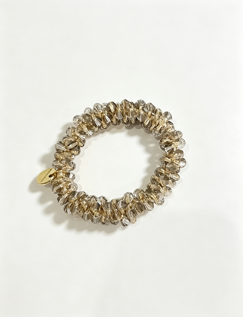 Ladies Crystal Beaded Elastic Hair Tie