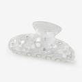 Ladies 3.62'' Sparkling Floral Butterfly Rhinestone Hair Claw Clip