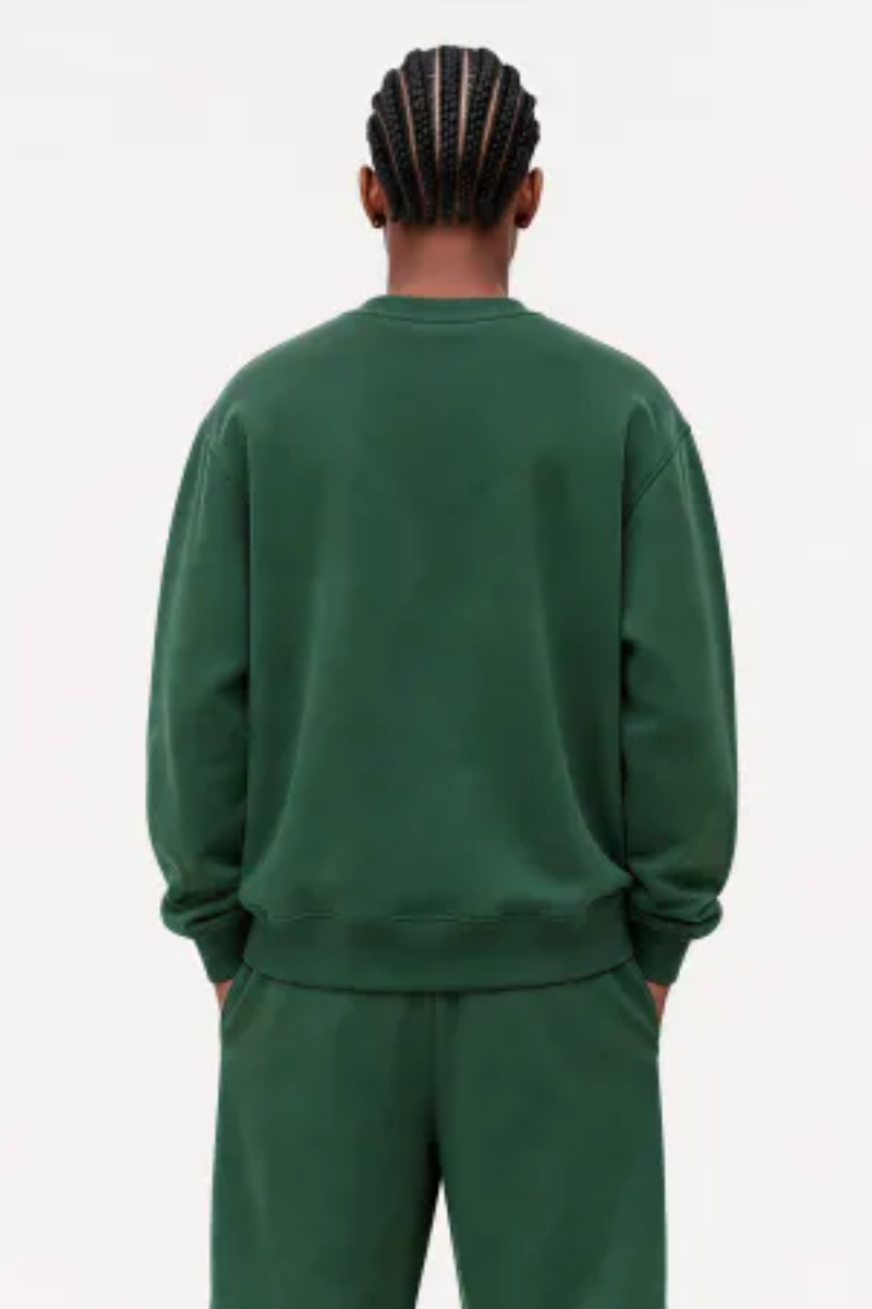 Men Fall Clothing 380gsm 100% Cotton Crew Neck Sweatshirt