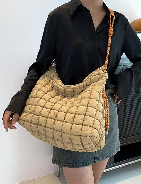 Ladies Puff Looking Padded Shoulder Bag SKAB4135