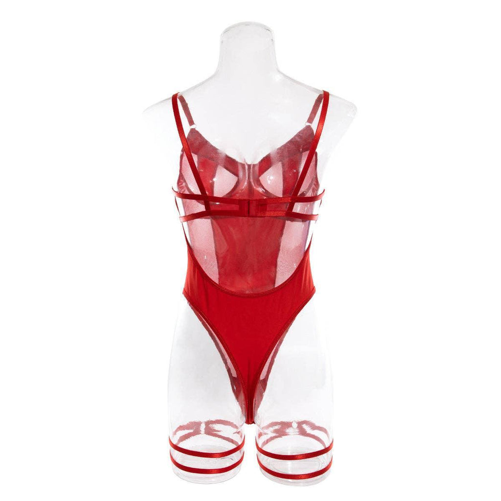 2PCS Backless Sexy Lingerie Set