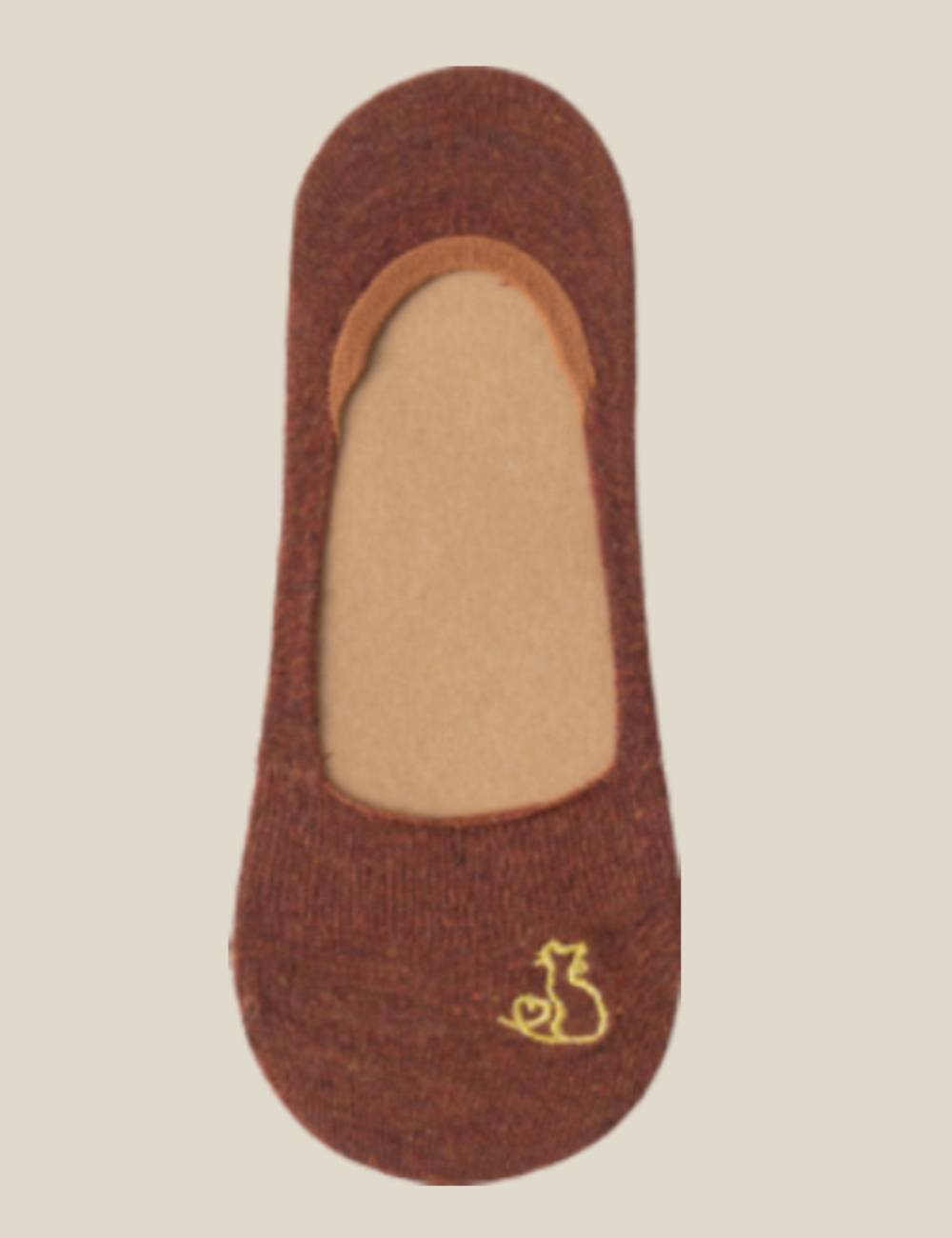 Ladies Embroidery Heart/Cat Knit Boat Socks SKAS50025