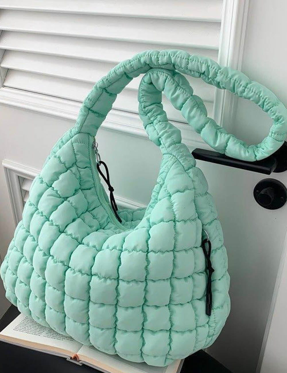 Ladies Clould Bag Light Weight Puffer Handbag SKAB017