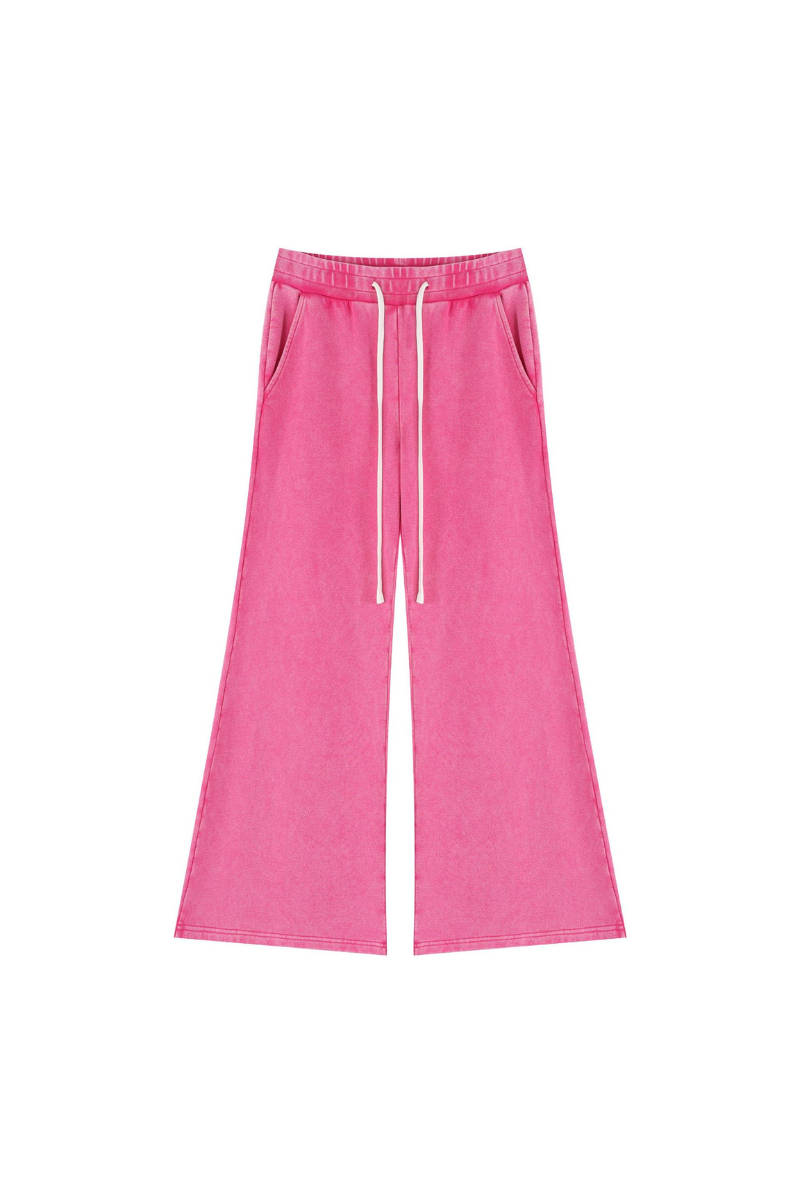 Unisex Fall Clothing 400gsm Wide Leg Flare Sweatpants