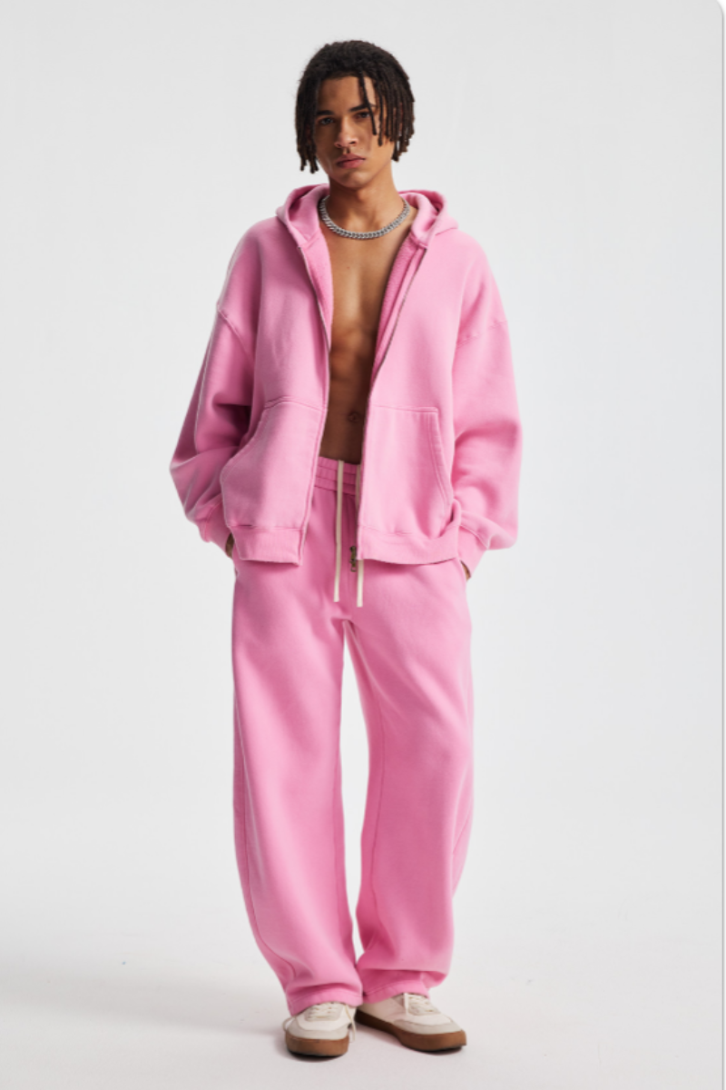 Men/Women's unisex coat and casual pants set - couple's style