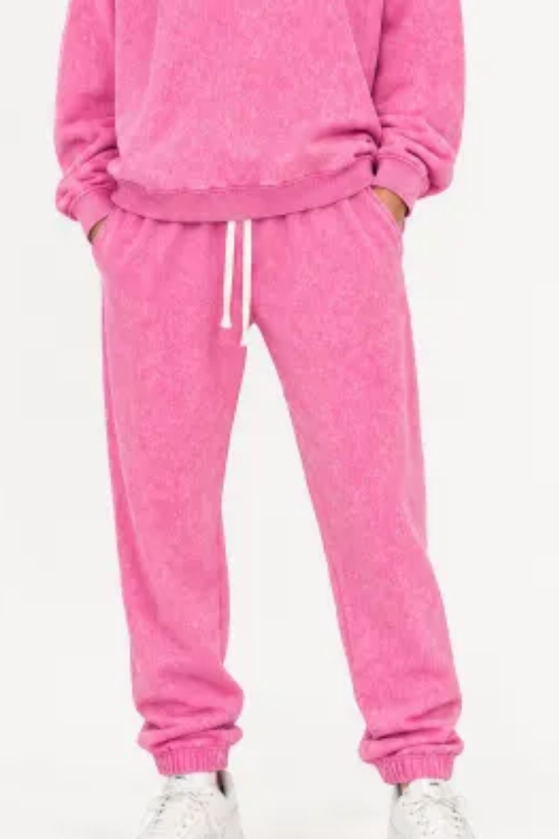 Unisex Fall Clothing 400G Washed Vintage Relaxed Sweatpants