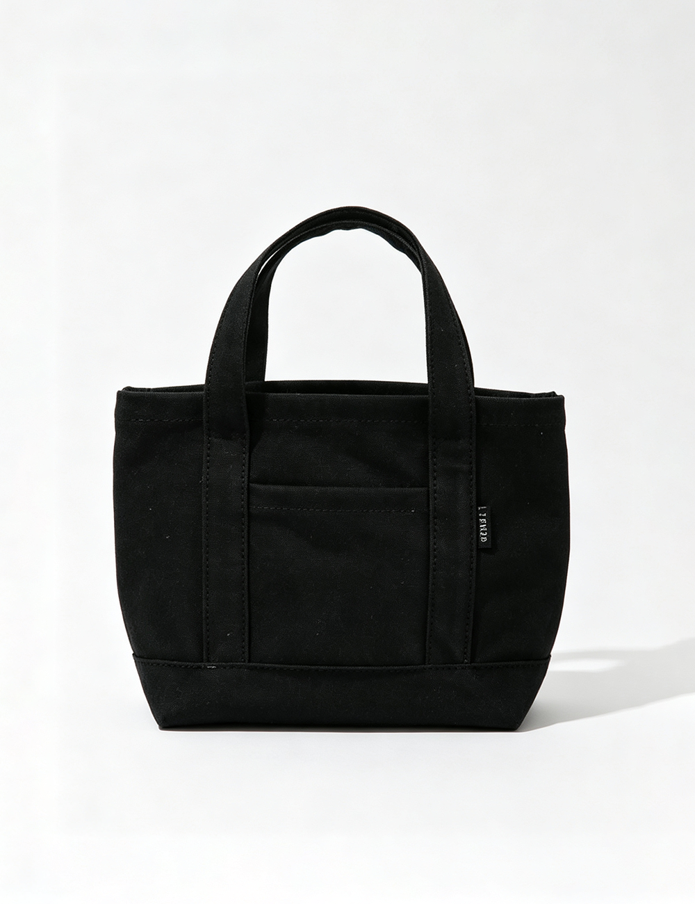 Ladies Casual Solid Canvas Mini Handbag Tote Bag