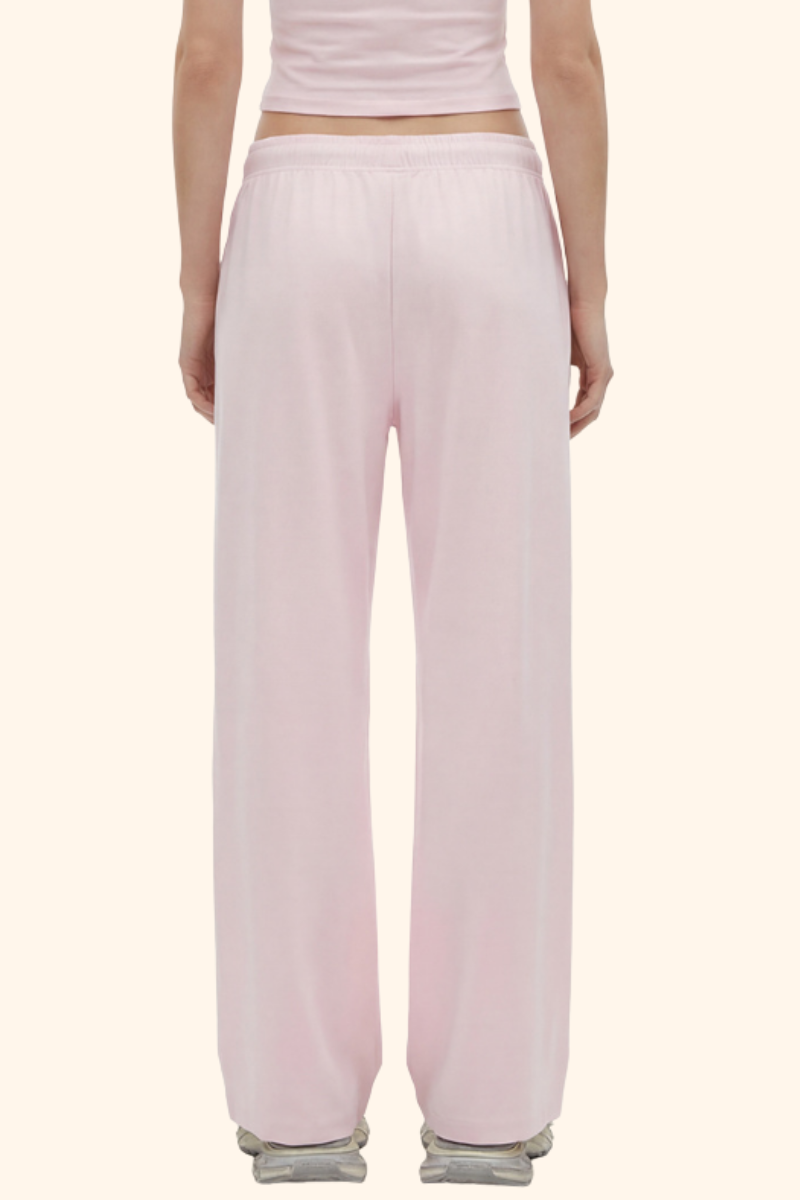 Women's Spring Summer 200g High Stretch Wide Leg Pants