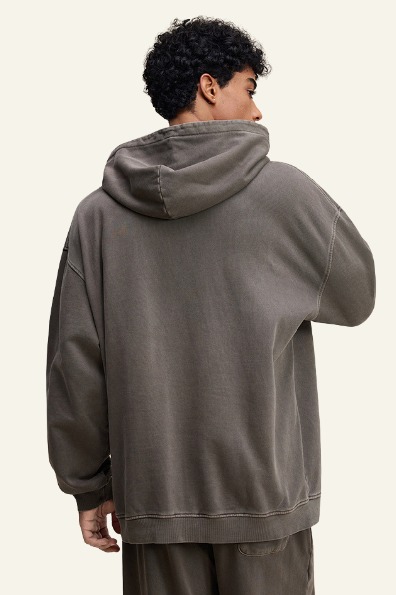Men's Fall Clothing 480 Heavyweight Washed Cotton Hoddie