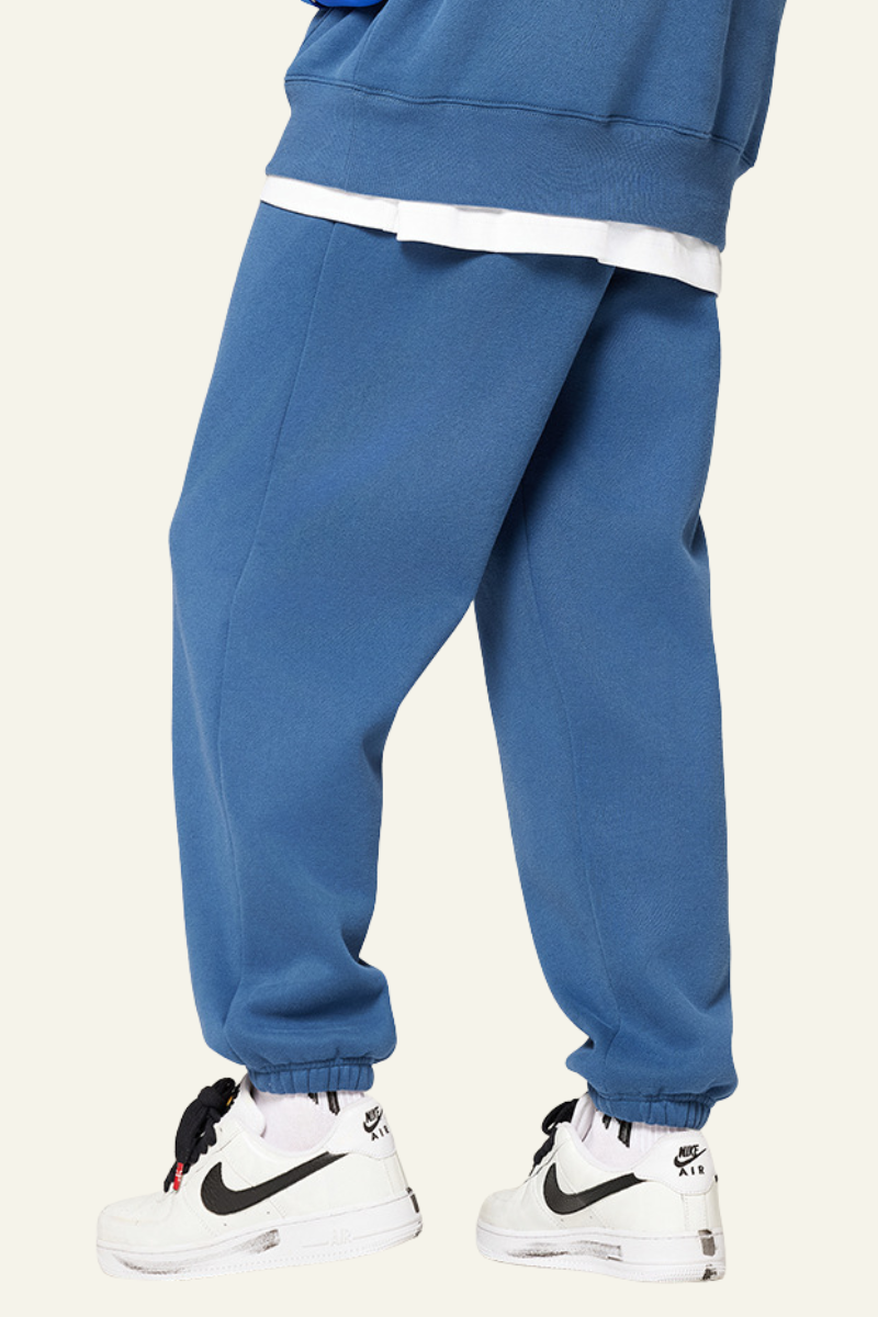 Men's Streetwear Drawstring Cuffed Sweatpants