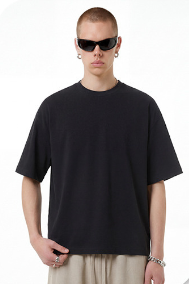Men's Summer Cooling Ribbed Antimicrobial UV Protection Tee