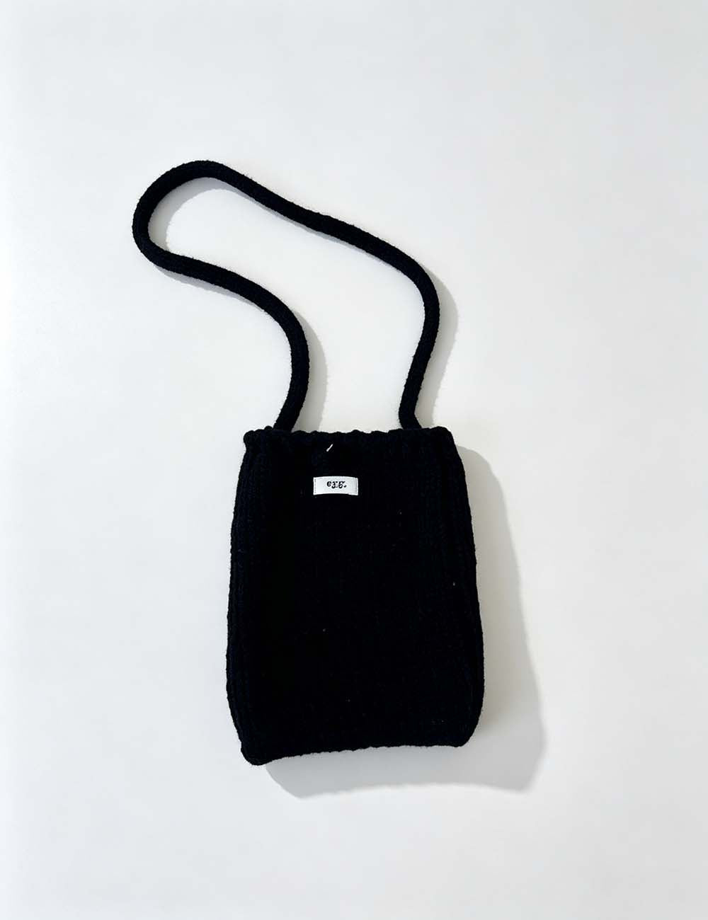 Ladies Casual Aesthetic Knit Mini Crossbody Phone Bag