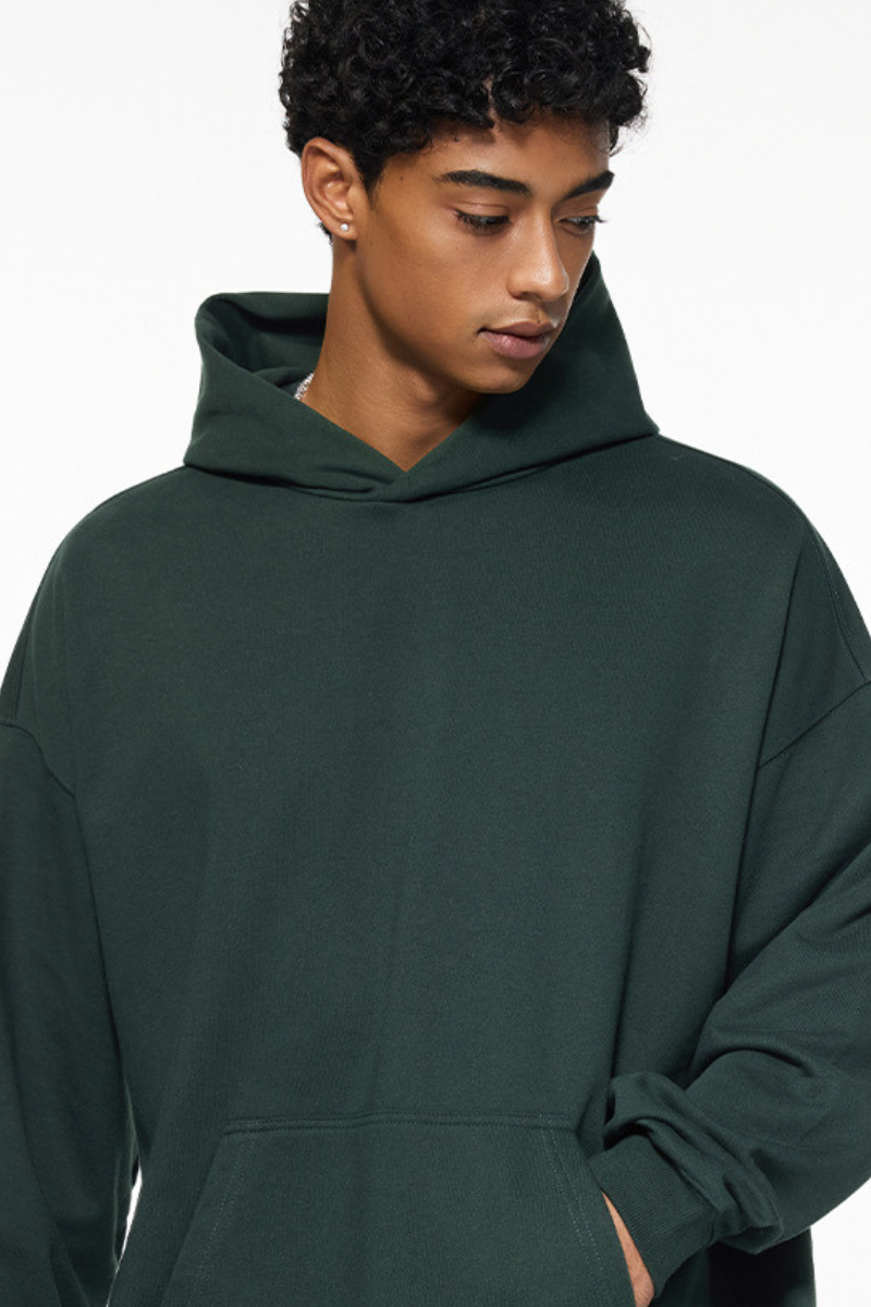 Men's Fall Clothing 430g Terry Loose DropShoulder Hoodie