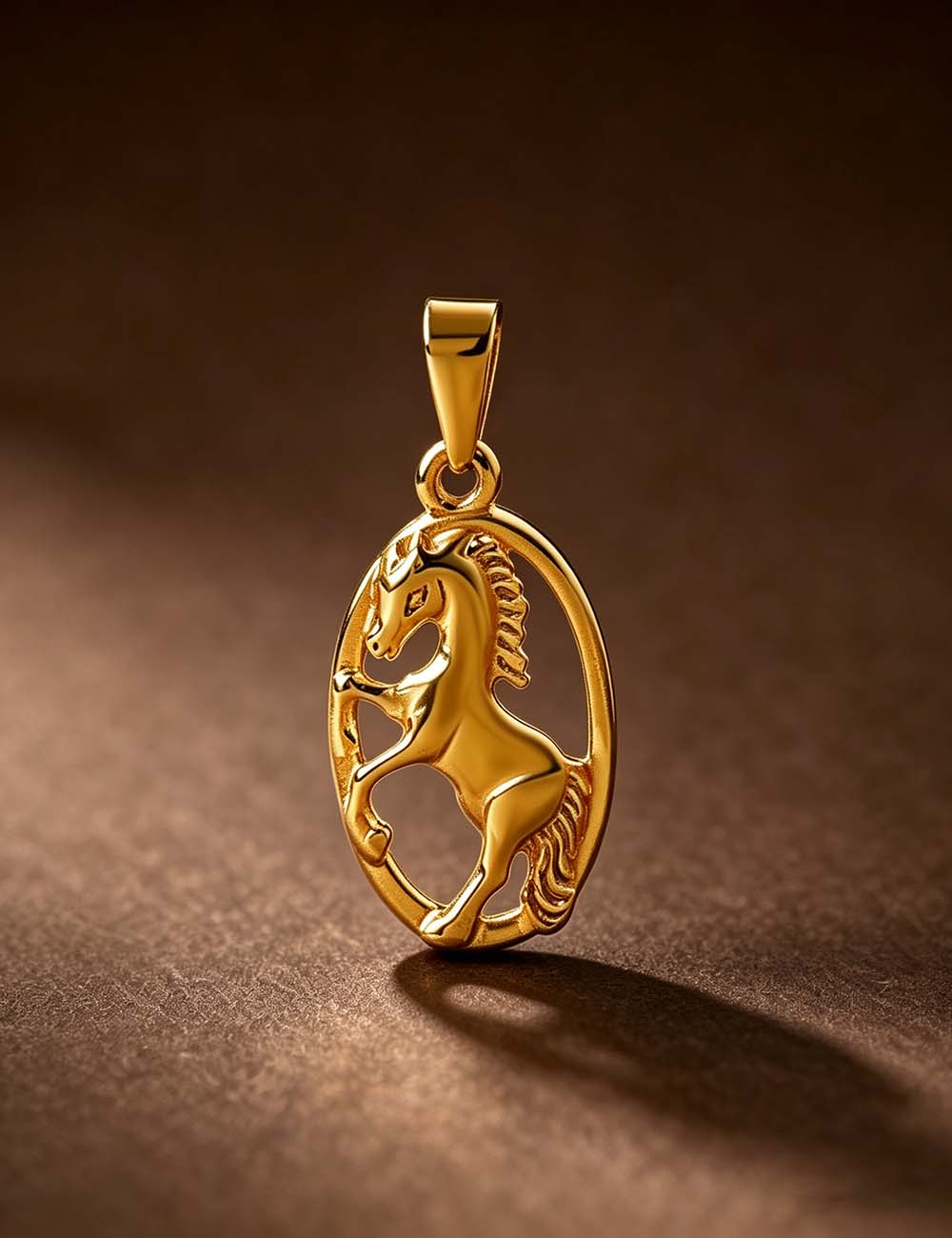 Ladies Punk Vintage Animal Horse Tiger Charm Pendant