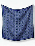 Ladies Square Geometric Print Scarf Fashion Neck Scarf