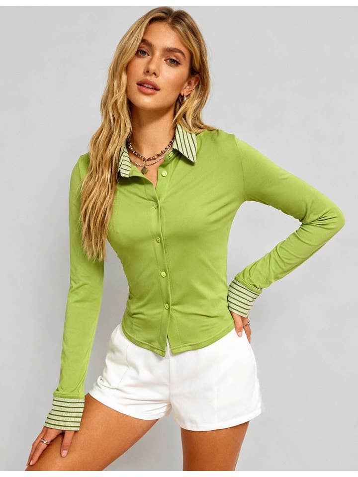 Ladies White Elastic Waist Wide Leg Shorts