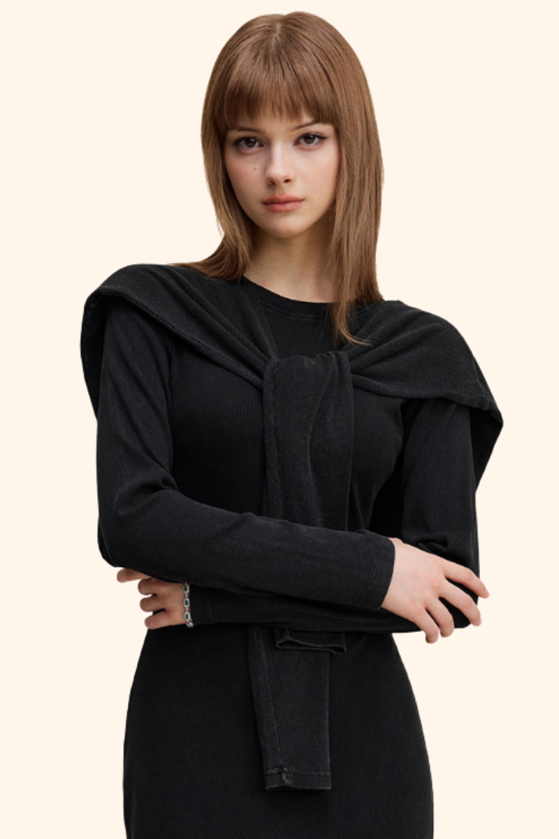 Women's Pigment Shrug - Vintage Knit Crop Bolero