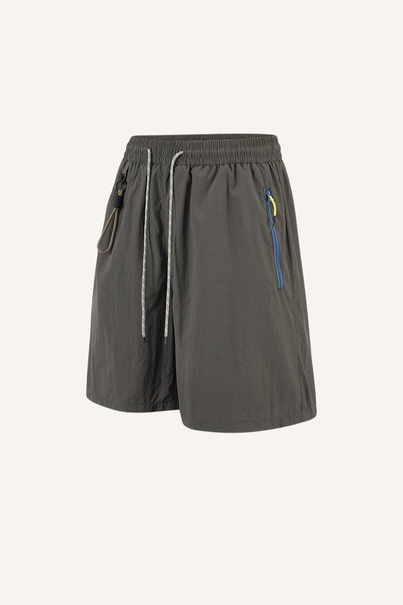 Men's Spring Summer Waterproof Zip D-Ring 5" Shorts