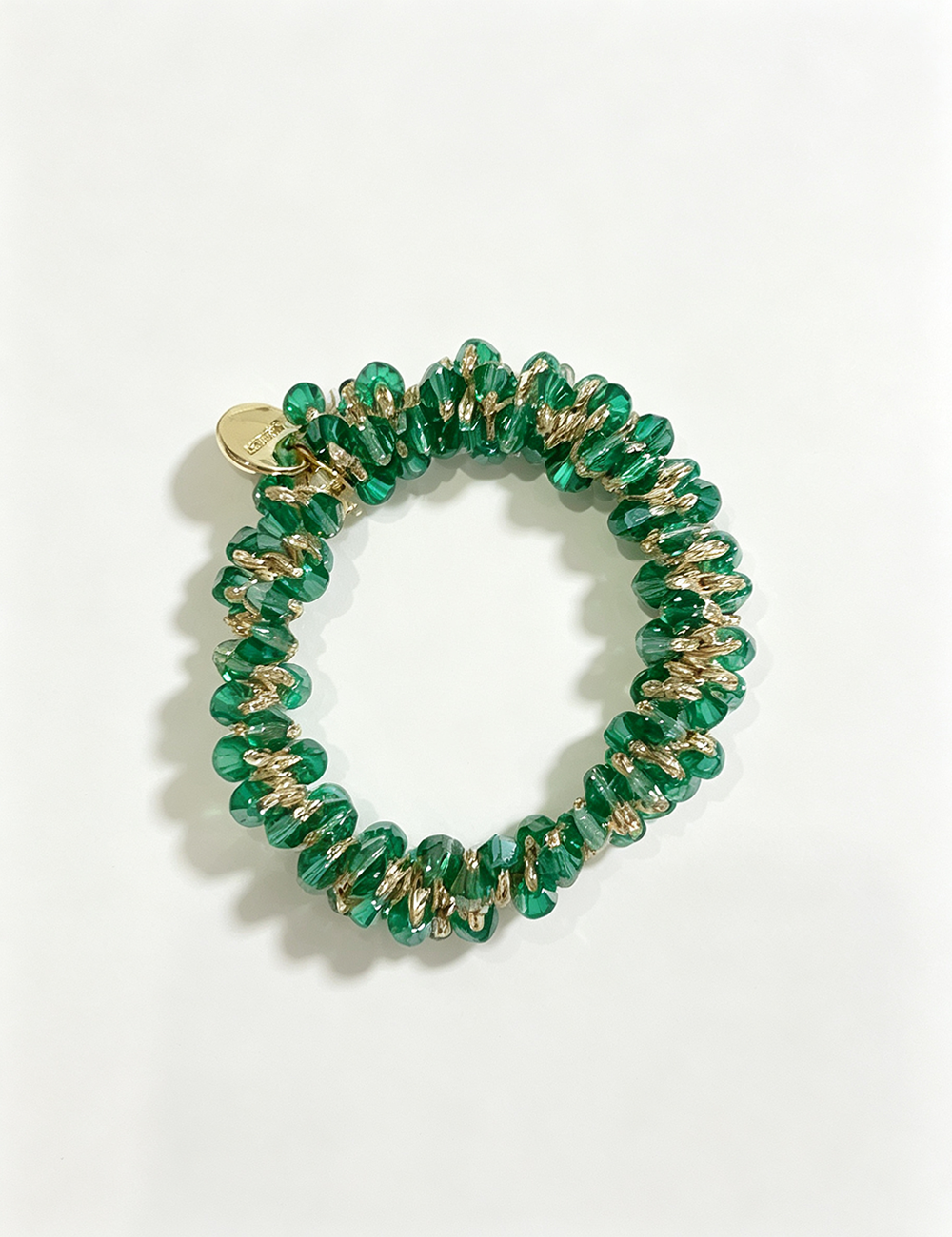 Ladies Crystal Beaded Elastic Hair Tie