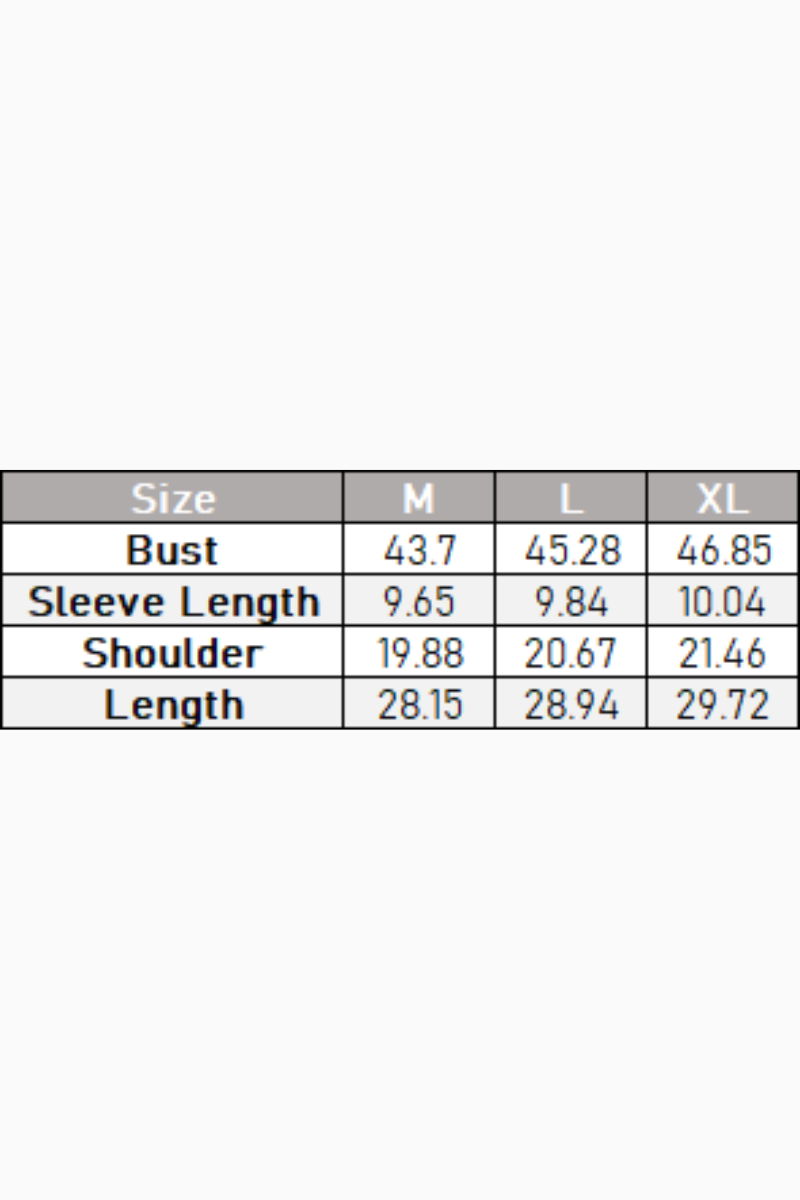 Men's Oversized Solid Cooling Powder Puff Print T-Shirt