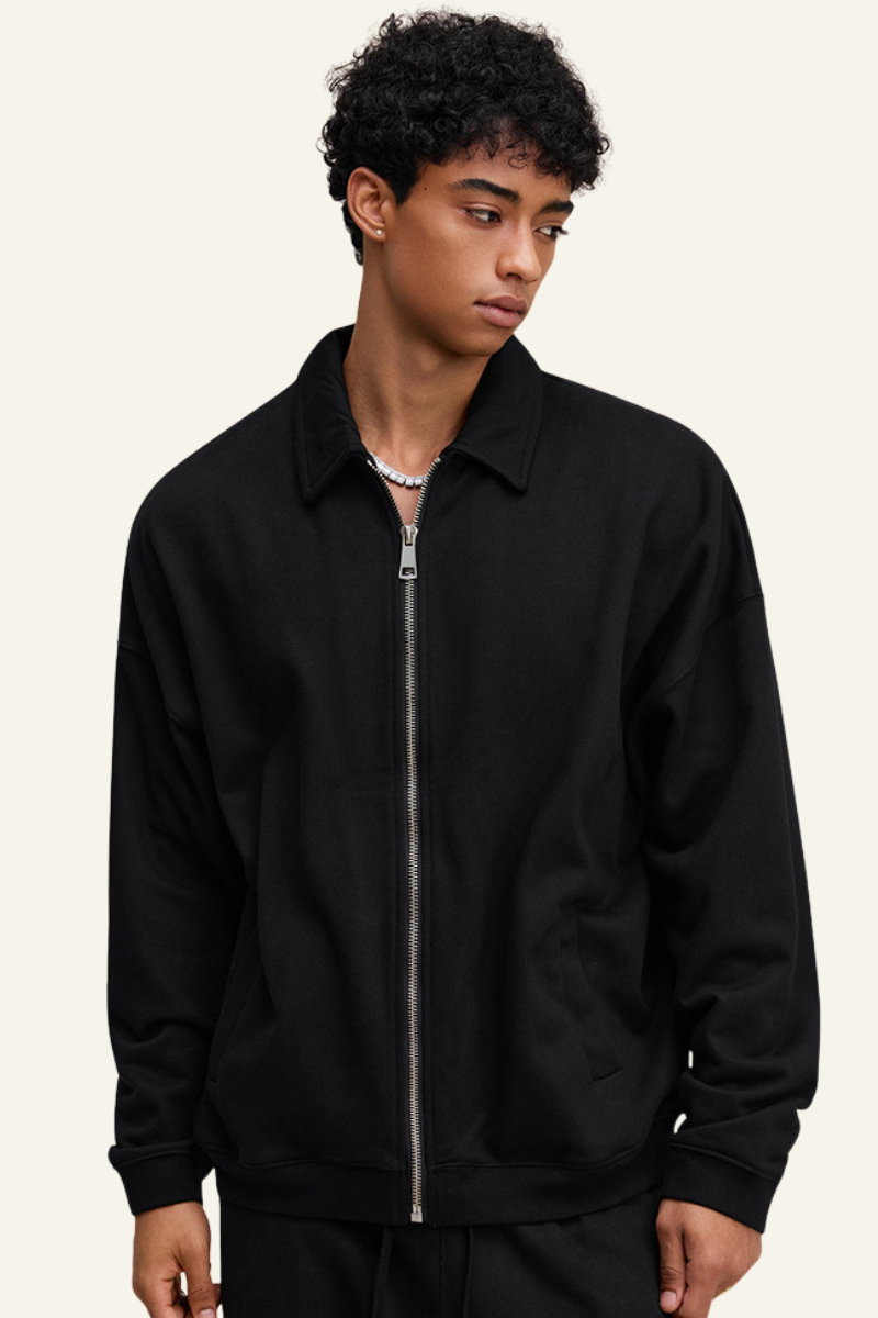 Men's Fall Clothing Full Zipper Streetwear Jacket
