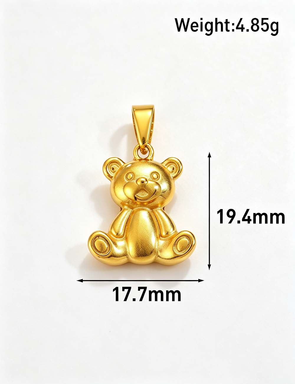 Ladies Punk Vintage Animal Tiger Bear Charm Pendant