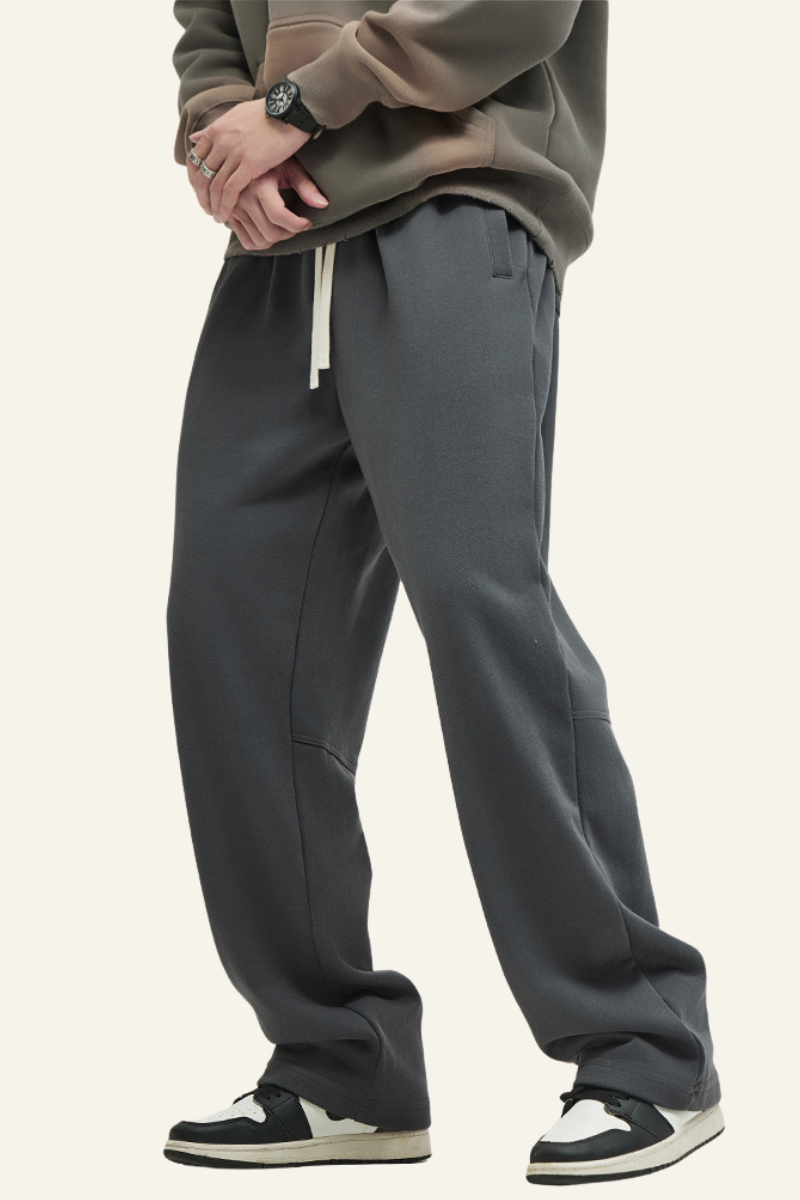 Men's Fall Clothing Slouchy Drawstring Wide Leg Pants
