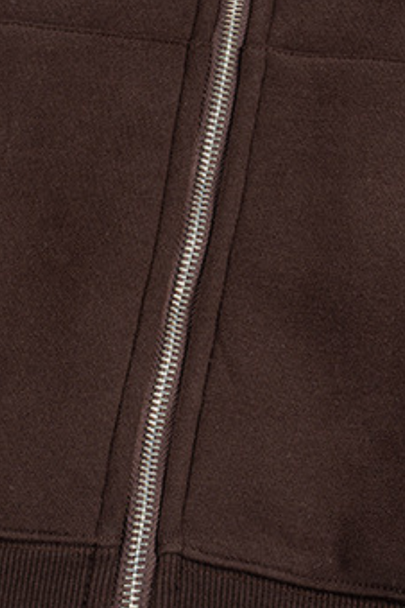 Men's Streetwear Set:Cropped Hooded Jacket And Sweatpants