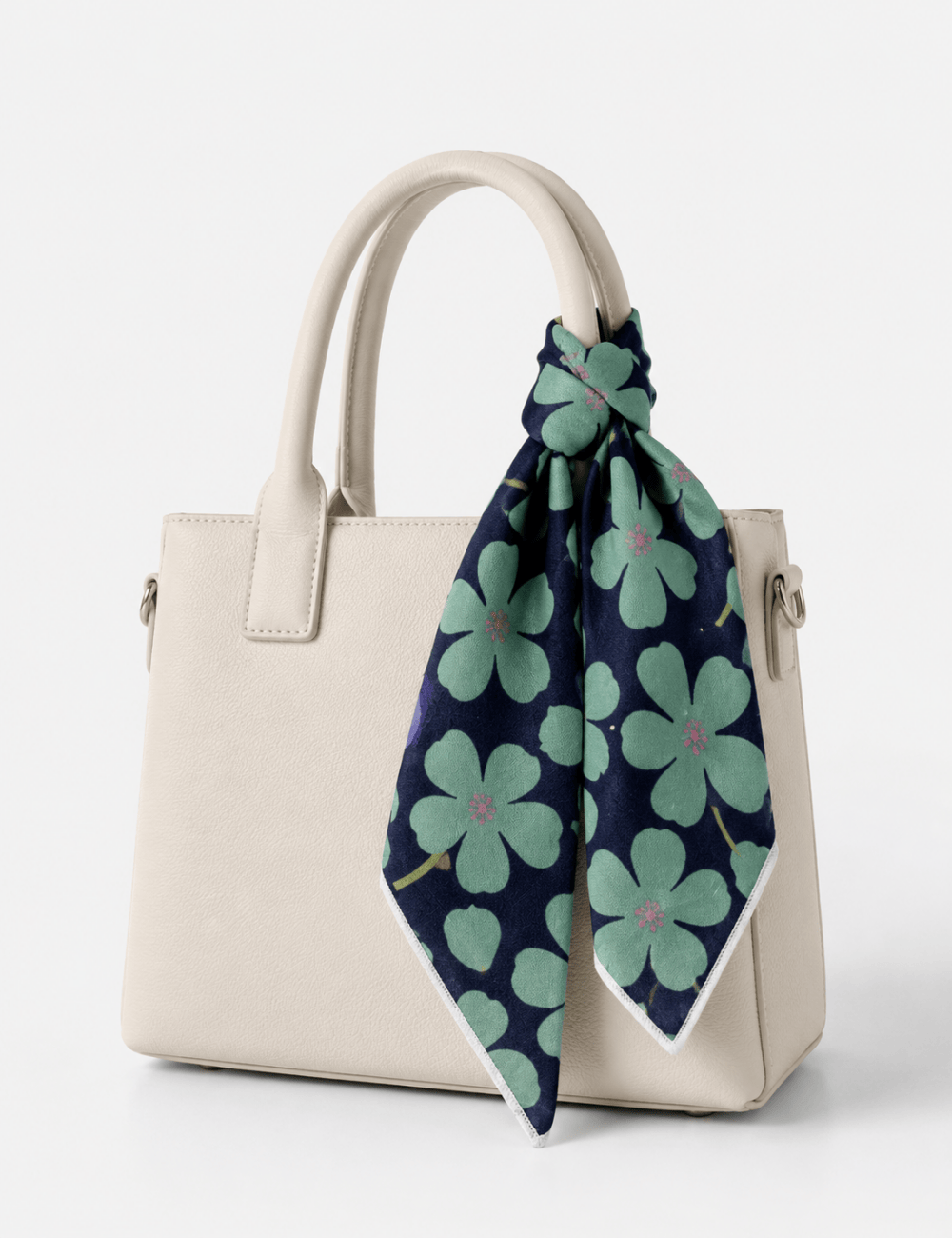 Ladies Casual Floral Print Bandana Scarf