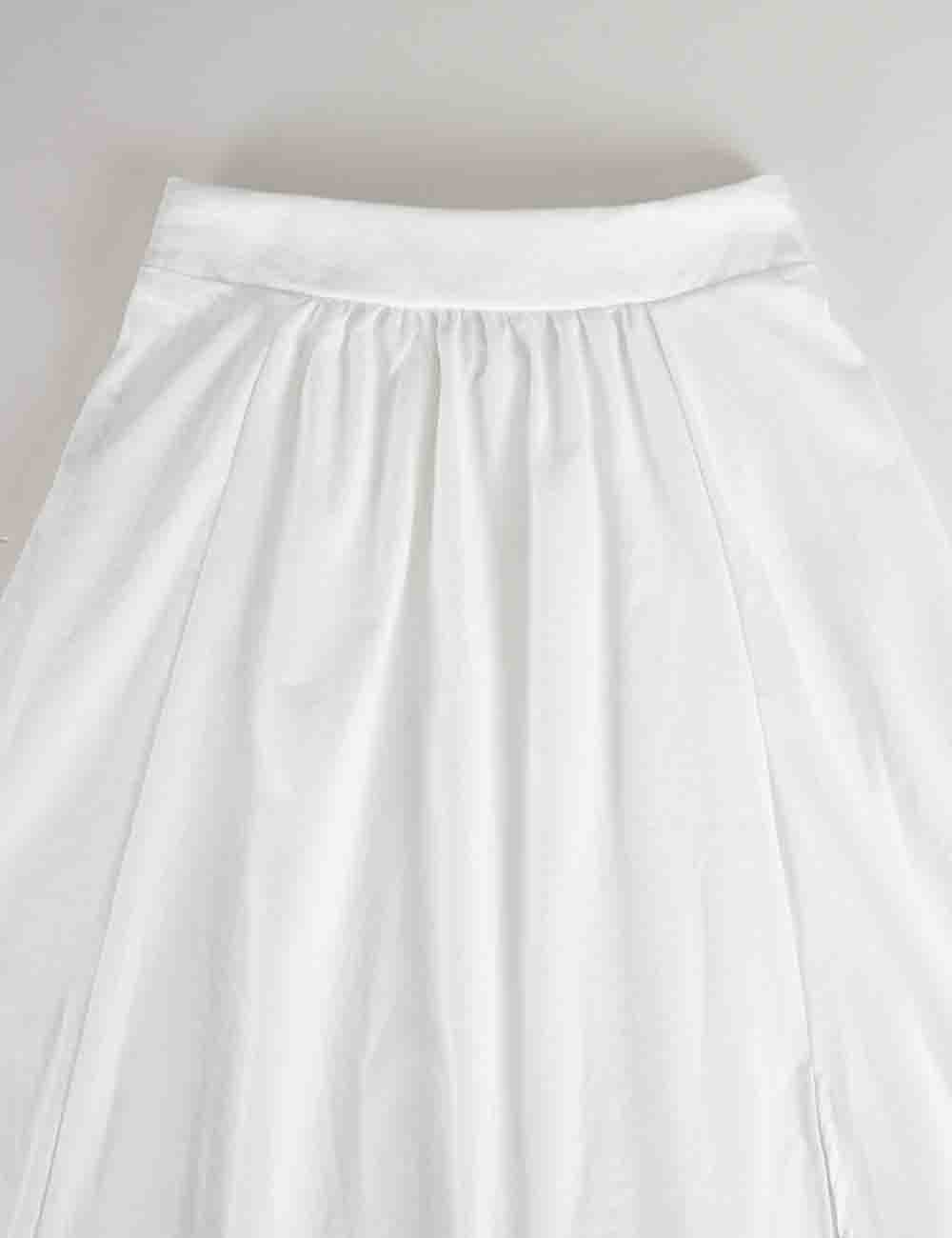 Ladies Chic Sleeveless Button Crop Top & Split Maxi Skirt Matching Set