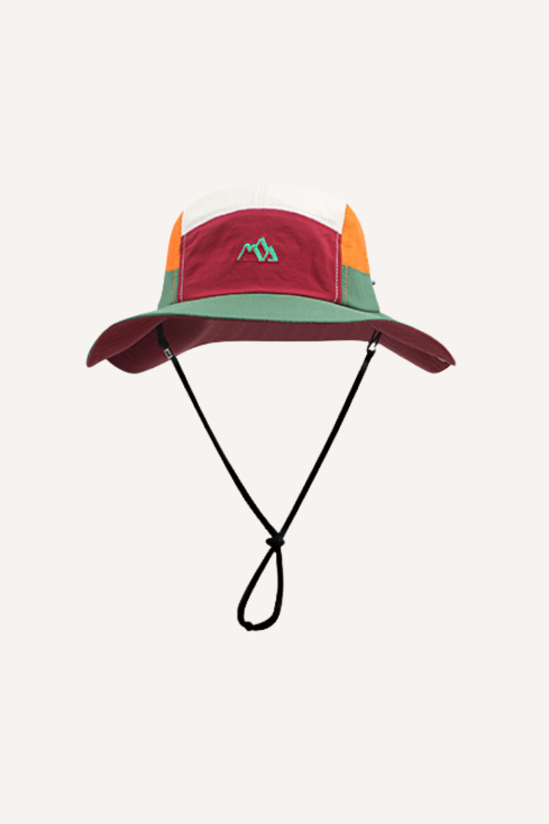 Unisex Summer Japanese Colorblock Quick Dry Bucket Hat