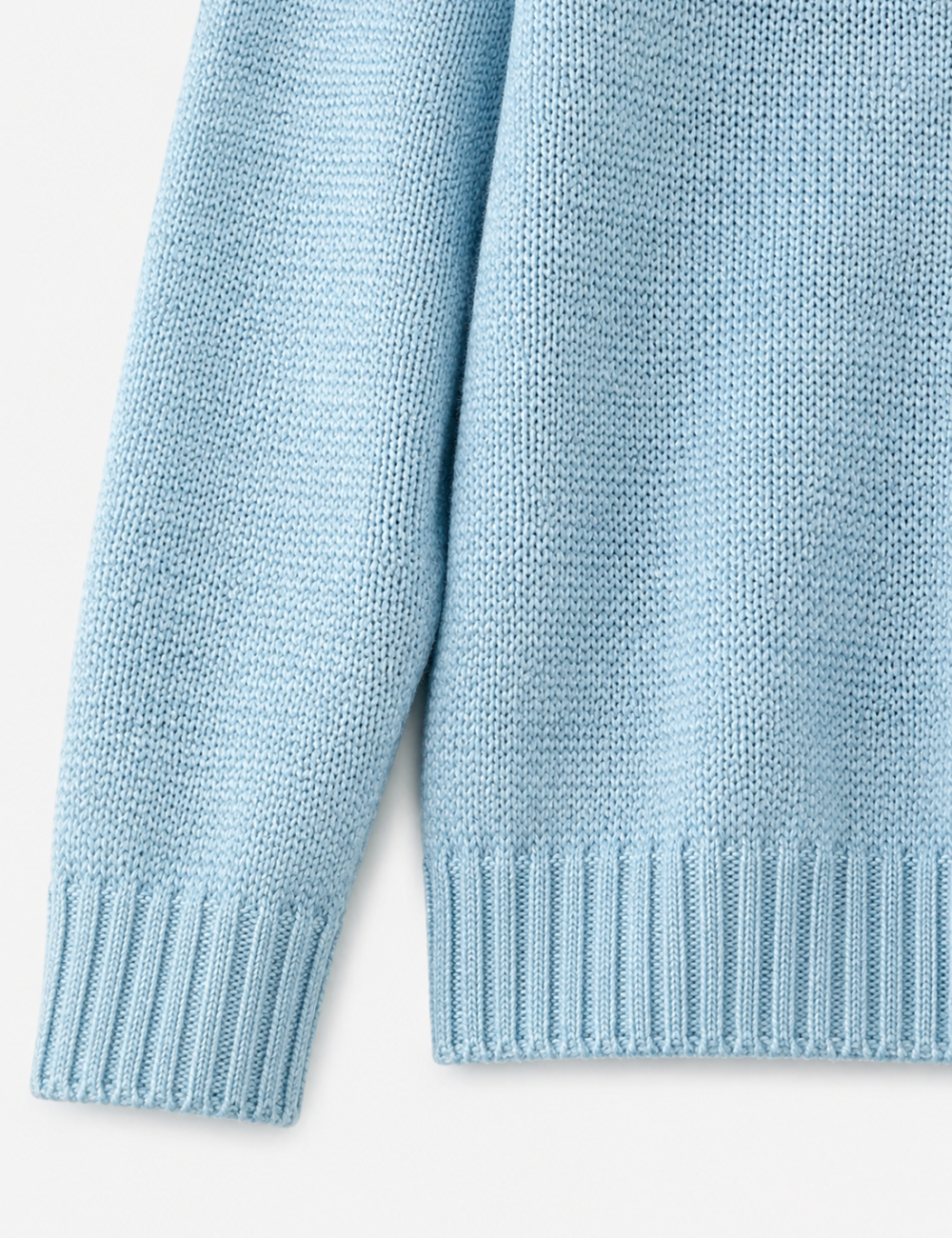 Ladies America Embroideries Low Round Neck Sweater