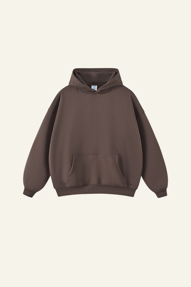 Women's Fall Clothing Cotton Streetwear Front Pocket Hooded