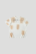 Men's Tie Dye Palm Print Mesh Seamless Sleeveless Tee