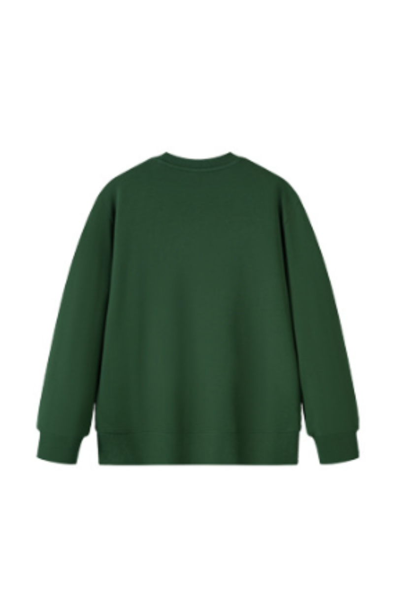 Men Fall Clothing 380gsm 100% Cotton Crew Neck Sweatshirt