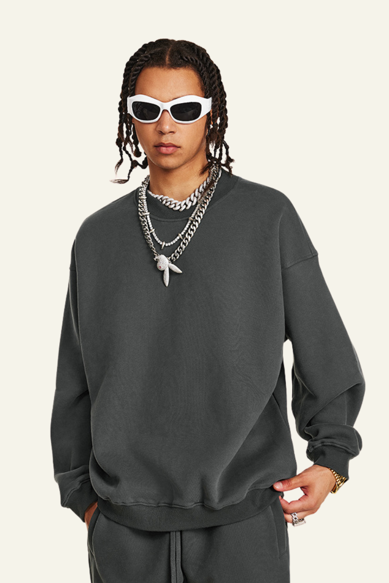 Men's Fall Clothing Streetwear Heavyweight Pullover