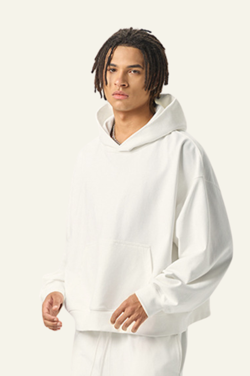 Men's Fall Clothing Stretwear Relaxed Fleece Hoodie