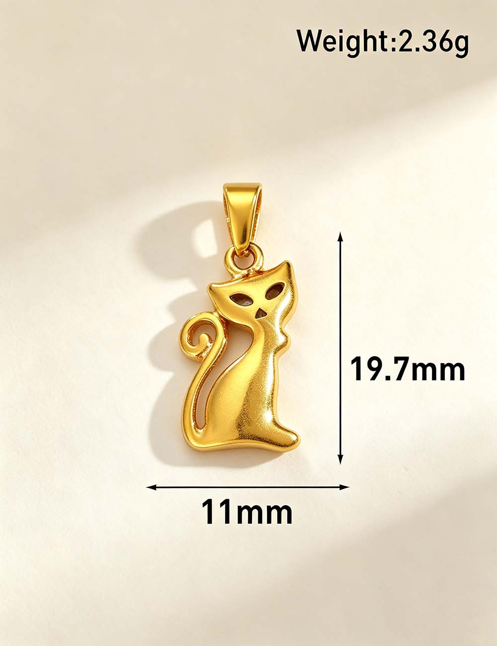 Ladies Punk Vintage Animal Tiger Bear Charm Pendant