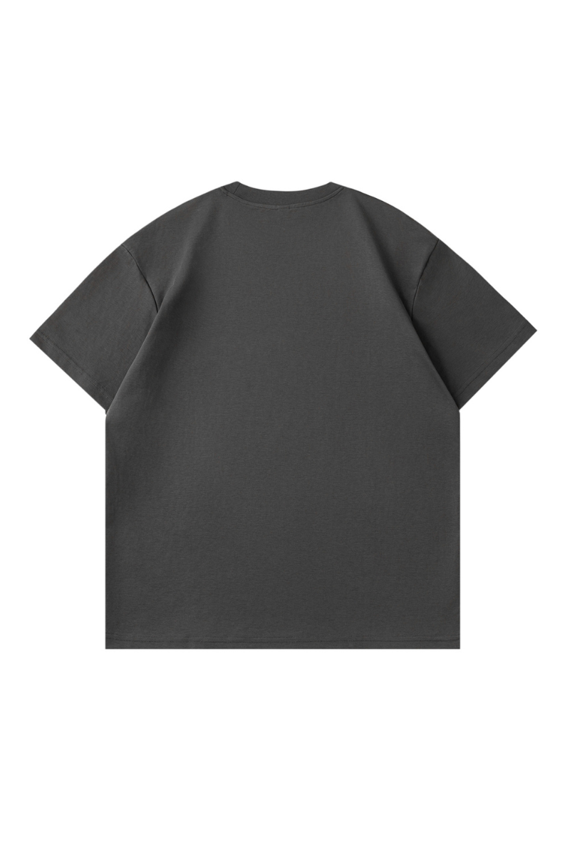 Men's Summer Raglan Mesh-Panel Oversized Athletic T-Shirt