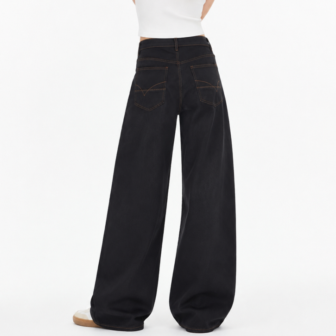 Women's High Waist Wide Leg Jeans