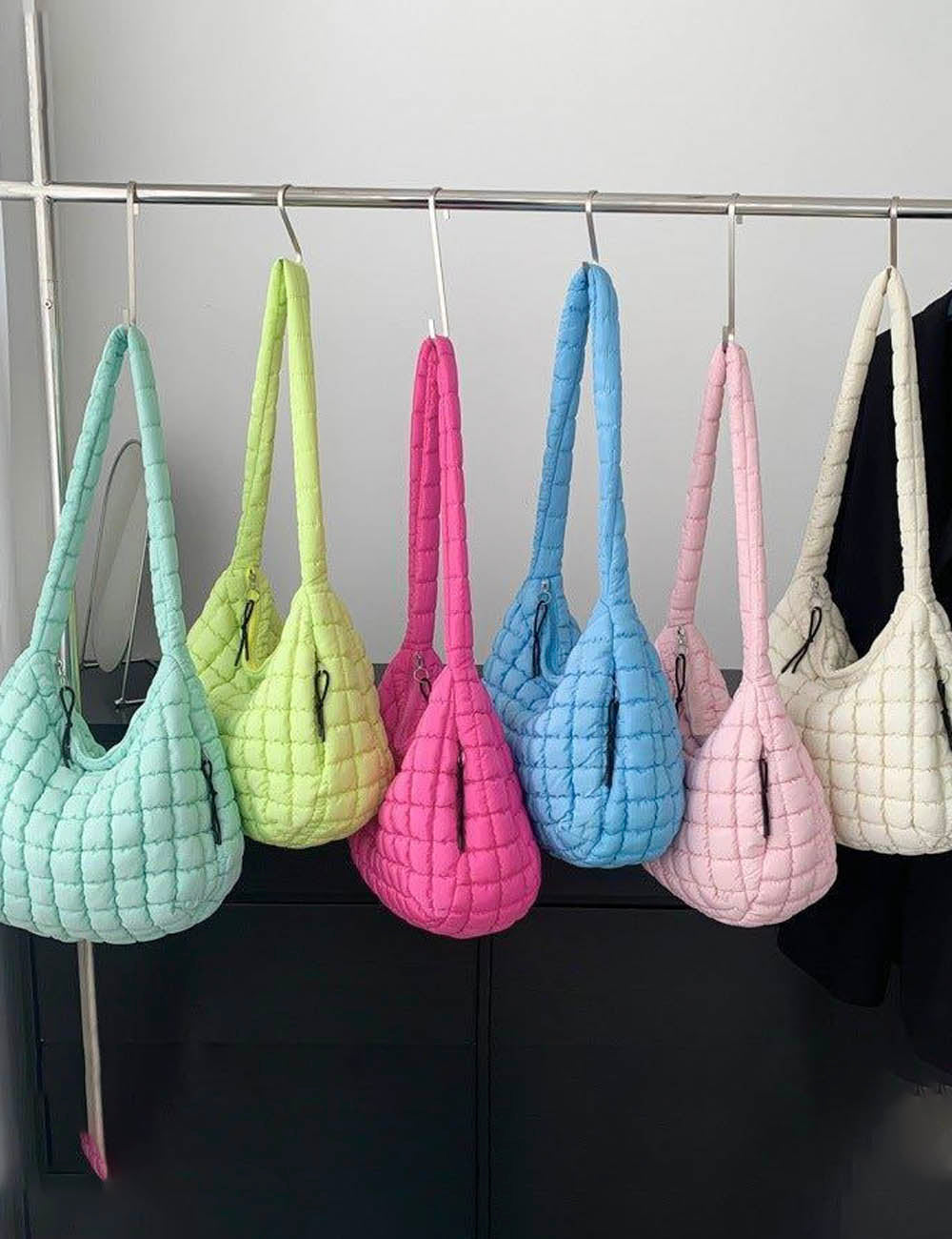 Ladies Clould Bag Light Weight Puffer Handbag SKAB017