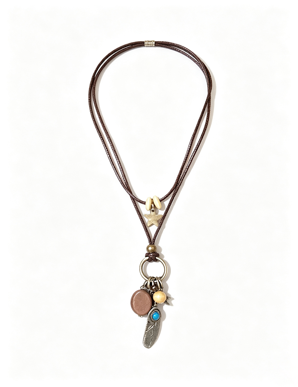 Ladies Retro Butterfly Beaded Long Sweater Chain