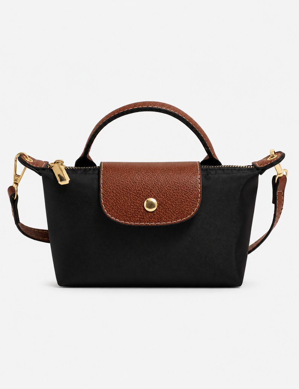 Ladies Color Block Flap Crossbody Bag Phone Wallet Bag