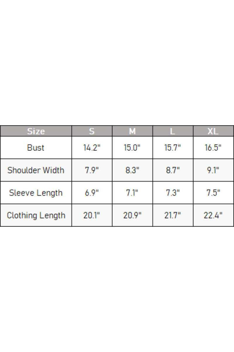 Women's Summer Ribbed T-Shirt