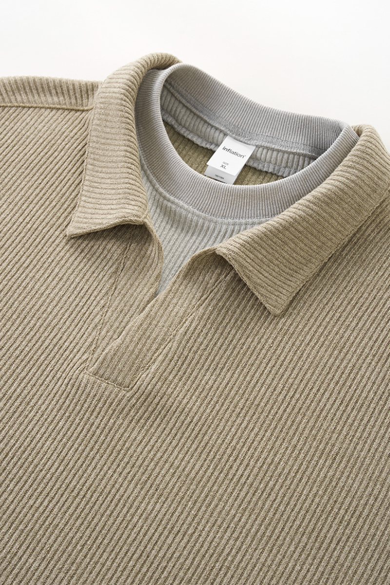 Men's Streetwear Faux Two-piece Patchwork Sweatshirts
