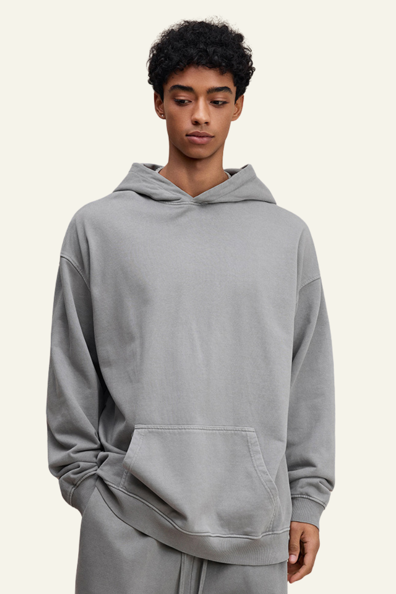 Men's Fall Clothing 480 Heavyweight Washed Cotton Hoddie