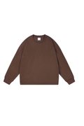 Unisex 305g Heavy Cotton Loose Crewneck Long Sleeve Tee