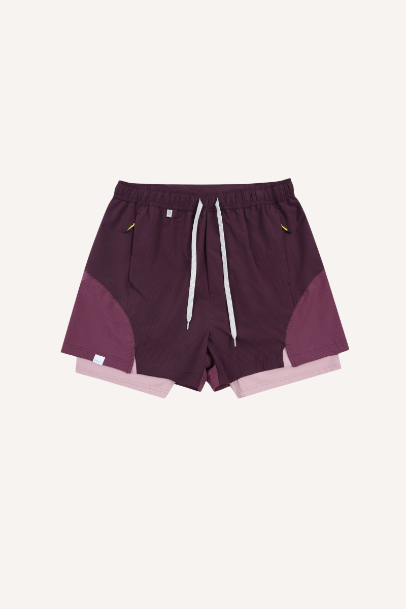 Unisex 2-in-1 Reflective UPF50+ Cooling Quick Dry Shorts