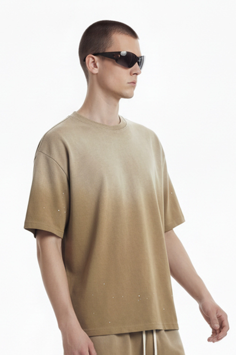 Unisex Loose Splatter Tee - Wash Vintage Air Mamba