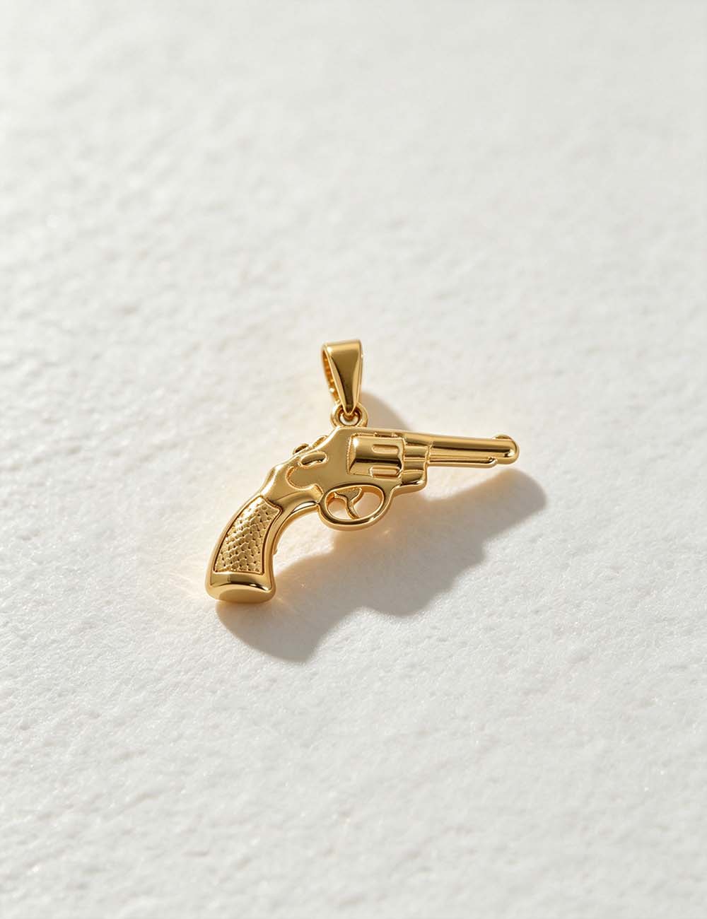 Ladies Hip Hop Punk Spider Gun Cross Charm Pendant